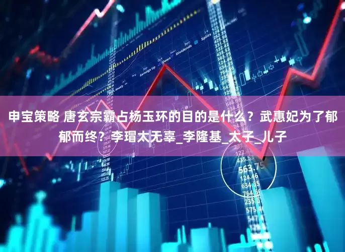 申宝策略 唐玄宗霸占杨玉环的目的是什么？武惠妃为了郁郁而终？李瑁太无辜_李隆基_太子_儿子