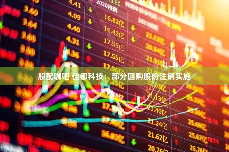 股配咖吧 佳都科技：部分回购股份注销实施